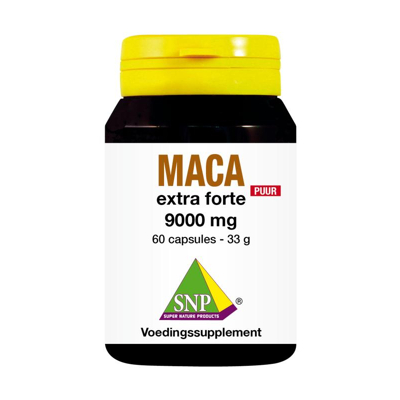 Afbeelding van SNP Maca extra forte 9000 mg puur 60 capsules