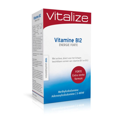 Afbeelding van Vitalize Vitamine B12 Energie Forte 100tb