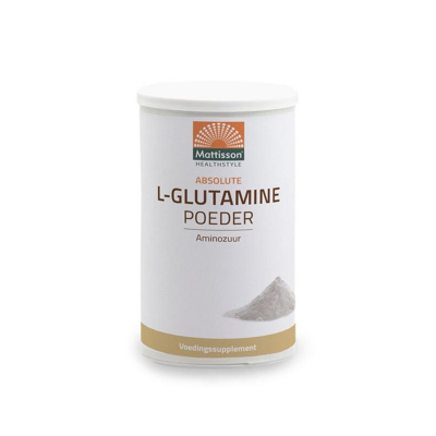 Afbeelding van Mattisson L glutamine Poeder, 250 gram