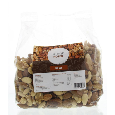Afbeelding van Mijnnatuurwinkel Gemengde noten 1 kilog