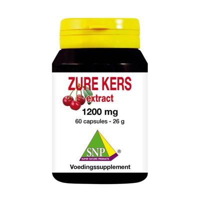 Afbeelding van SNP Zure kers extract 1200 mg 60 capsules