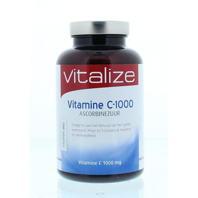 Afbeelding van Vitalize Vitamine C 1000 Ascorbinezuur Tabletten