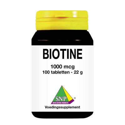 Afbeelding van SNP Biotine 1000 mcg 100 tabletten