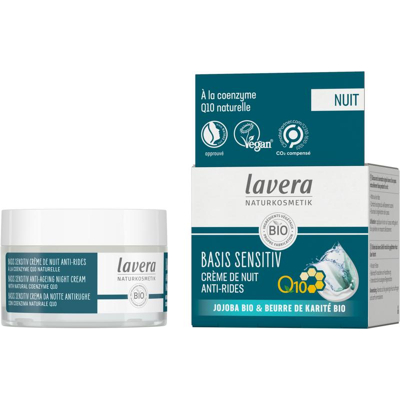 Afbeelding van Lavera Basis Q10 Night Cream Fr ge 50ml