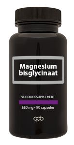 Afbeelding van Apb Holland Magnesium Bisglycinaat 550mg Puur 90ca