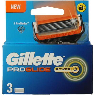 Afbeelding van Gillette ProGlide Power Mesjes 3ST