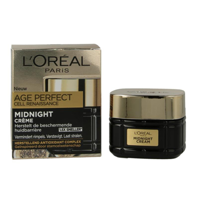 Afbeelding van 1+1 gratis: L&#039;Oréal Age Perfect Cell Renaissance Nachtcrème 50 ml