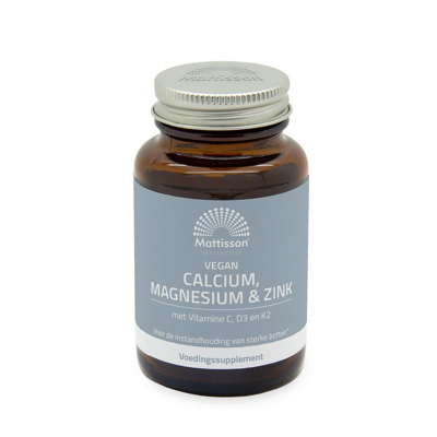 Afbeelding van Mattisson Calcium Magnesium &amp; Zink, 90 tabletten