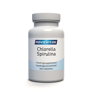 Afbeelding van Nova Vitae Chlorella spirulina 500 tabletten
