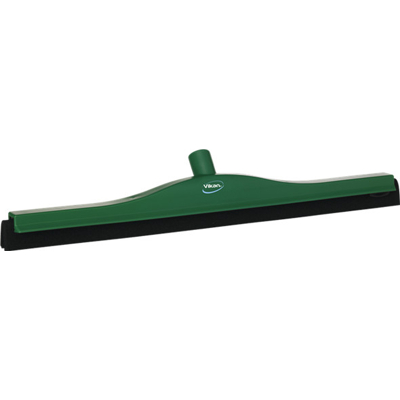 Afbeelding van Vikan Floor Squeegees with Fixed Neck Classic wiper, Nek Polypropylene, Black Foam rubber Cassette 60cm Wide Green