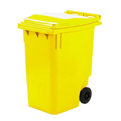 Afbeelding van Mini rolcontainer 360 liter geel