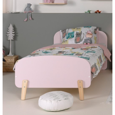 Afbeelding van Vipack Kiddy Bed 90x200 Pastel Pink