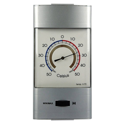 Afbeelding van Thermometer mini maxi kunststof 15 cm