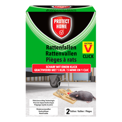 Afbeelding van Protect Home Rattenval kunststof 2 st/pak