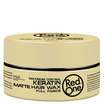Afbeelding van RedOne hairwax Keratin Matte Hair Wax 150 ml