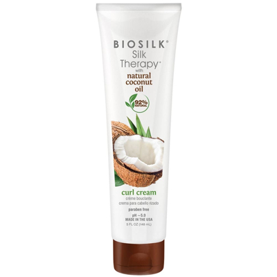 Afbeelding van Biosilk Silk Therapy Coconut Oil Curl Cream 148 ml