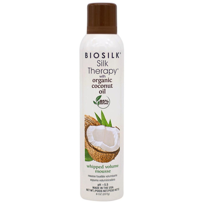 Afbeelding van Biosilk Silk Therapy Coconut Oil Volume Mousse 237 gr