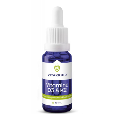 Afbeelding van Vitakruid Vitamine D3 &amp; K2 10ml