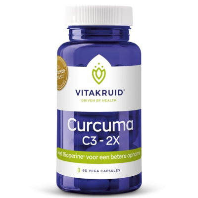 Afbeelding van Vitakruid Curcuma C3 2X Capsules