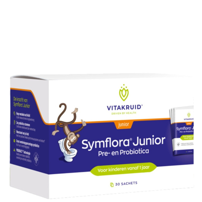 Afbeelding van Vitakruid Symflora Junior Pre en Probiotica 30pcs