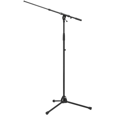 Afbeelding van Monacor KM 210/9 Adjustable Microphone floor stand Black