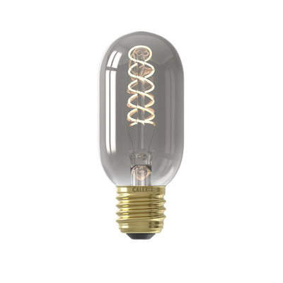 Afbeelding van LED Lampe Flex Filament Röhrenlampe T45 4W E27 Titanium