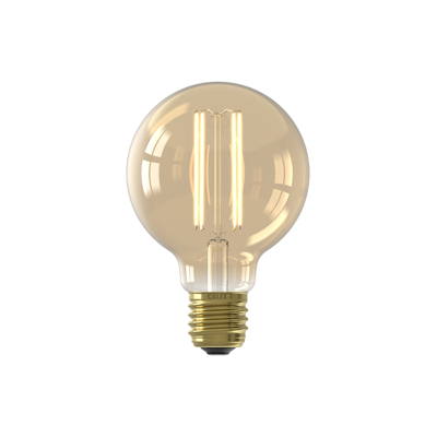 Afbeelding van LED lamp goud GLB80 Globe E27