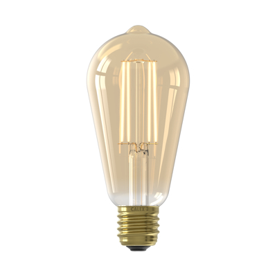 Afbeelding van LED Lampe Gold ST64 Eichhörnchenkäfig E27
