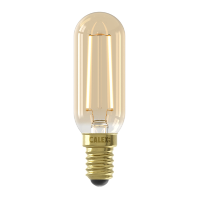 Afbeelding van LED Straight Filament Tube Lamp E14 3,5W 250 lm 2100K Dimbaar Goud