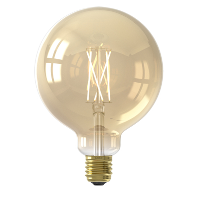 Afbeelding van SMART LED Lampe Gold Globe Lichtquelle G125 E27 220 240V 7W 806lm 1800 3000K