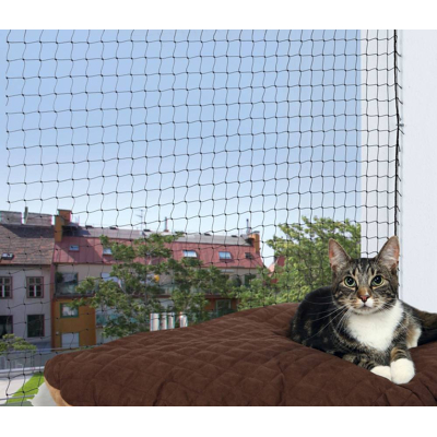 Afbeelding van Trixie Kattenbeschermnet Zwart 3X8 MTR (366538)