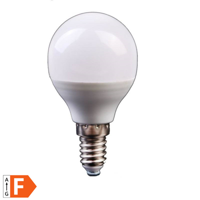 Afbeelding van Benson LED Lamp Bol Warmwit 230V 3W E14 Energieklasse F