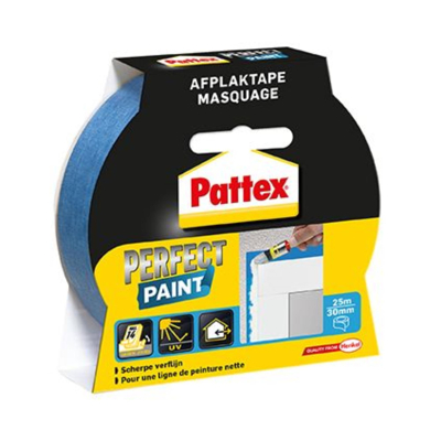 Afbeelding van Pattex Afplaktape Schilders Tape 30 mm x 25 meter Blauw