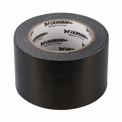 Afbeelding van Fixman Heavy Duty&#039; tape 72 mm x 50 m, zwart