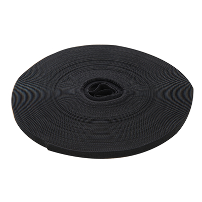 Afbeelding van Fixman Zwarte Klittenband Band Dubbelzijdig 10 mm x 5 meter