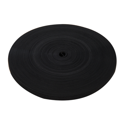 Afbeelding van Fixman Zwarte Klittenband Band Dubbelzijdig 13 mm x 5 meter