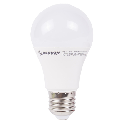 Afbeelding van Benson LED E27 Lamp met Bewegings PIR Sensor 9W 2700K