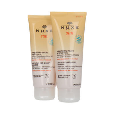 Afbeelding van NUXE Sun After Hair &amp; Body Shampoo Set