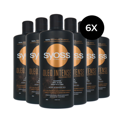 Afbeelding van 6x Syoss Oleo Intense Shampoo 440ml