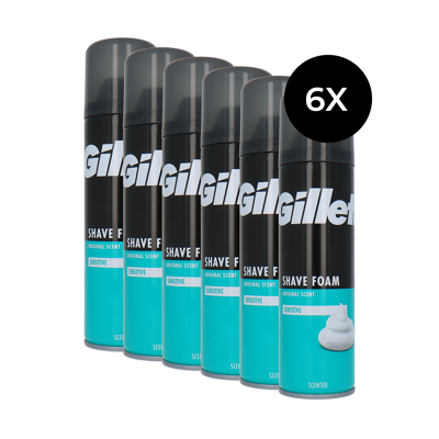 Afbeelding van Gillette Basic schuim gevoelige huid (200 ml)