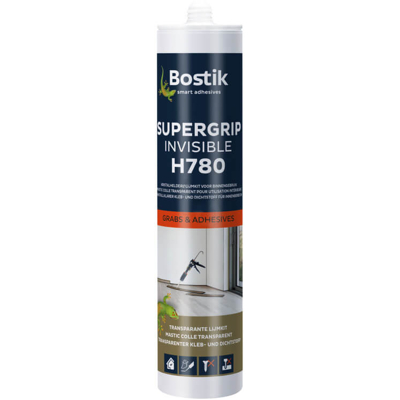 Afbeelding van Bostik h780 supergrip invisible 290 ml, transparant