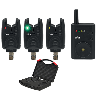 Afbeelding van DAM Nano+ Wireless Bite Alarm Set 3+1