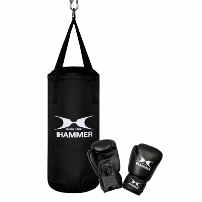 Afbeelding van Hammer Boxing Set FIT JUNIOR Voor Kinderen Zwart PU