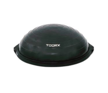 Afbeelding van Toorx Fitness Bosu Gym Ball Evo 63 cm Zwart Kunststof