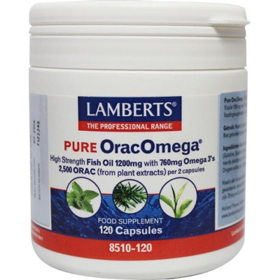 Afbeelding van Lamberts Orac Omega (visolie), 120 capsules