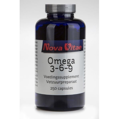 Afbeelding van Nova Vitae Omega 3 6 9 1000 mg 250 capsules