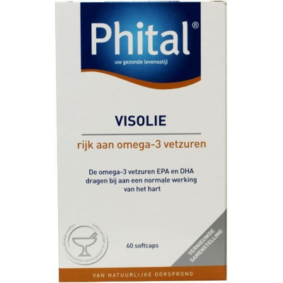 Afbeelding van Phital Visolie Capsules 60st