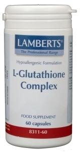 Afbeelding van Lamberts L glutathion Complex, 60 capsules