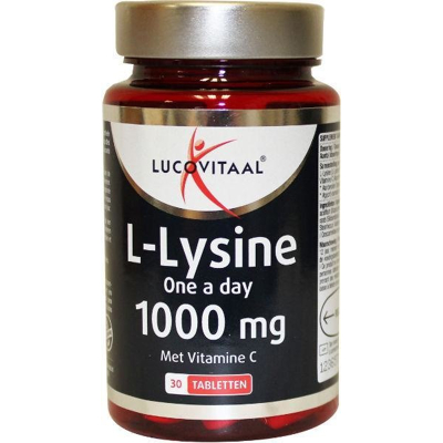 Afbeelding van Lucovitaal L Lysine 1000mg Tabletten