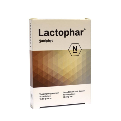 Afbeelding van Nutriphyt Lactophar, 10 tabletten